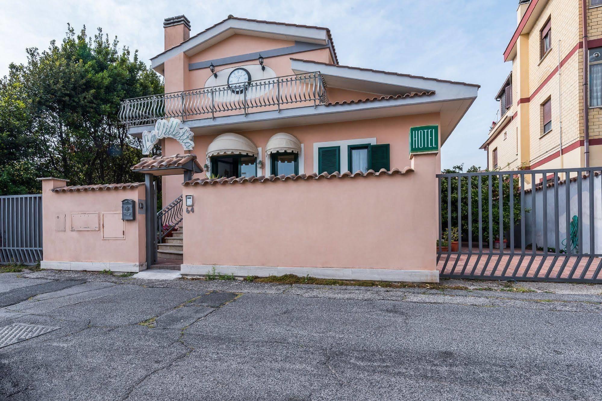 Hotel La Villetta Fiumicino Ngoại thất bức ảnh